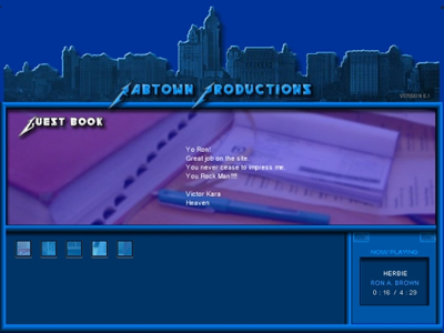 Rabtown Recording Studio - Flash Site
